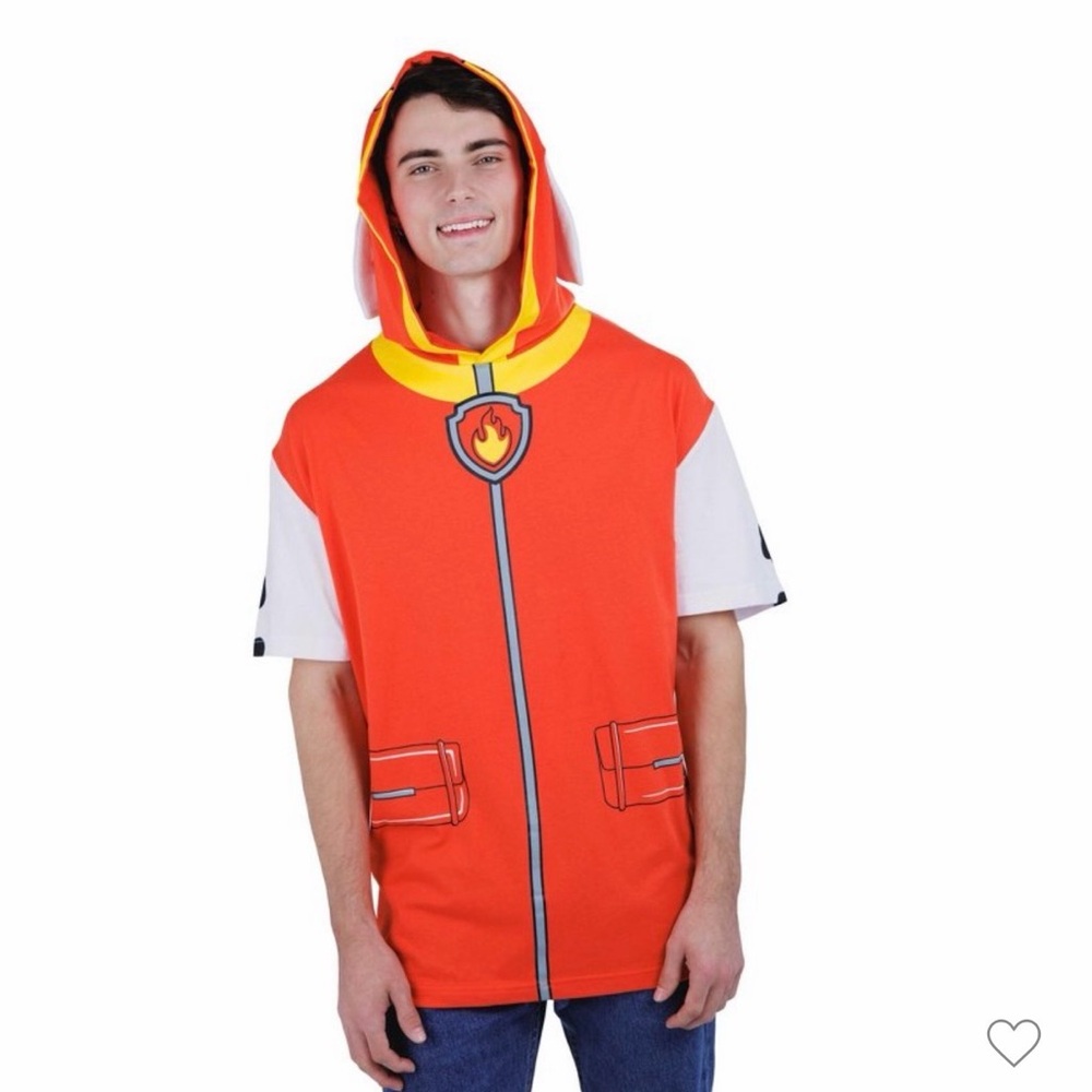Paw Patrol Marshall Hooded Family Matching Cosplay T-Shirt